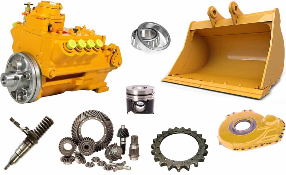 Earth moving machine parts
